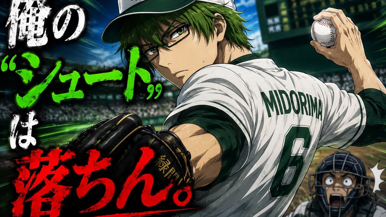 黒バス】もし高校最強3Pシューター 緑間真太郎が野球へ転向したらw