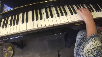 C# / Db melodic minor scale  |  2 octaves on piano  |  left hand