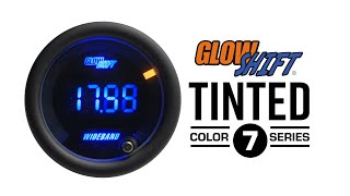 GlowShift | Tinted 7 Color Series Digital Wideband Gauge