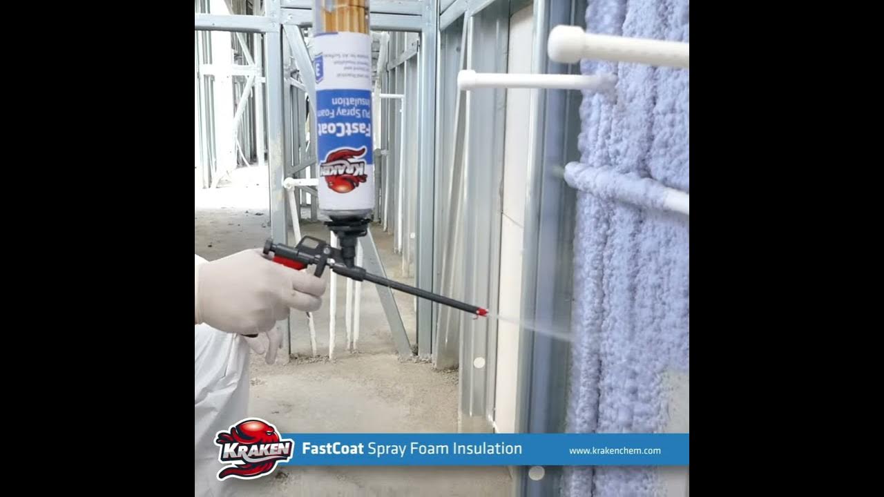 Fast Coat Spray Foam Insulation Can