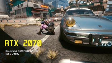 Cyberpunk 2077 - 3700X + RTX 2070 Benchmark with "AMD patch"