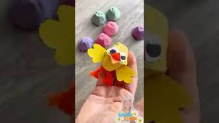 Egg Carton Chick Craft | Easy Easter Craft for Kids