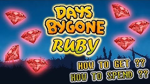 Day bygone - How to get gems / How to spend gems