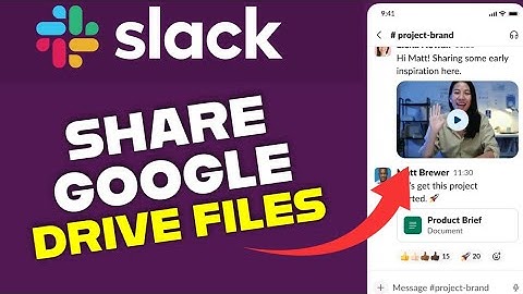 How to Share Google Drive Files in Slack 2025?