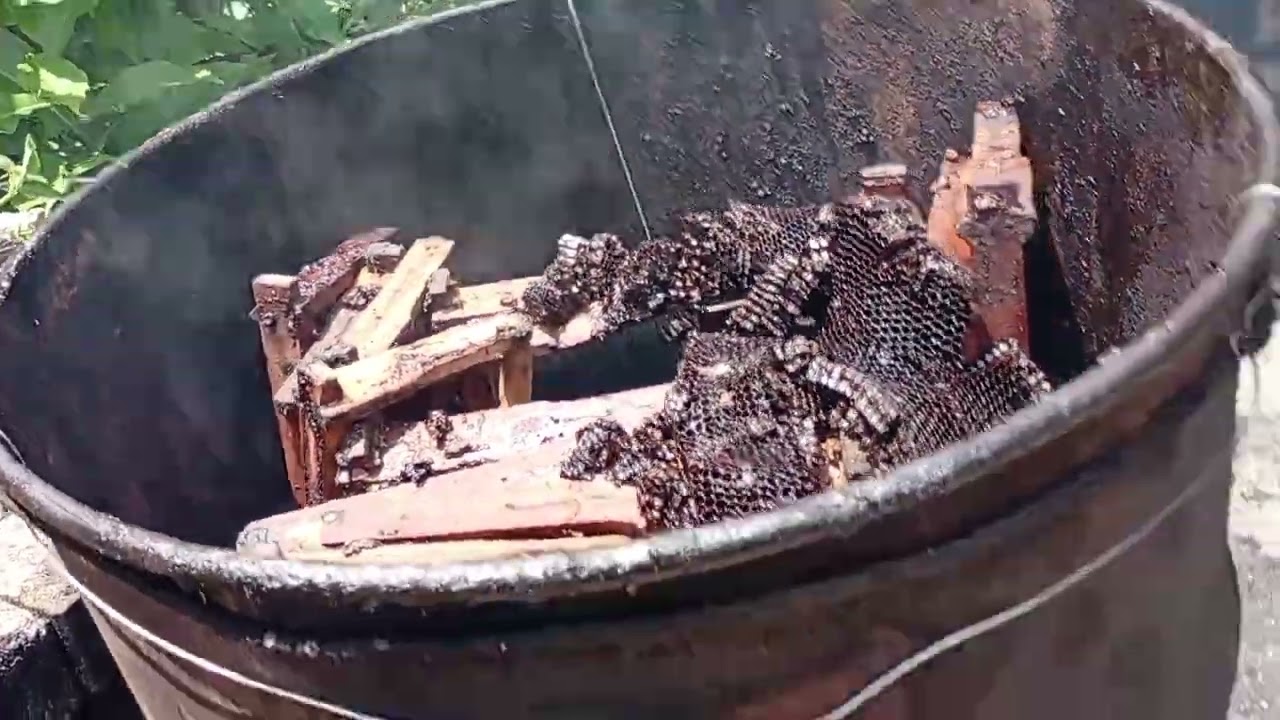 🟤 Não deixar de troca suas cera da colmeia 