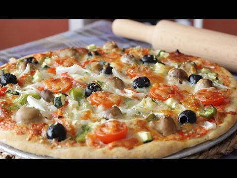 Video: Pizza Vegetariana 