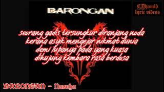BARONGAN - Nasuha (lirik)