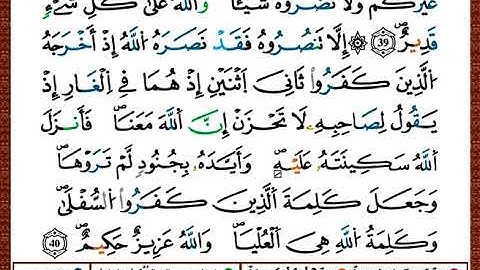 ختمة مصحف التجويد برواية قالون الصفحة رقم 193