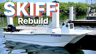 DIY Catamaran Skiff Boat Build : Floors Bulkheads Stringers