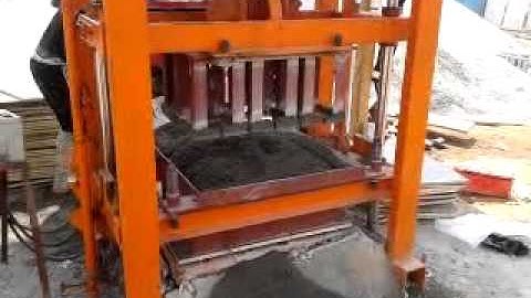 Shengya QTJ4 40 small concrete block making machine for hollow blocks in Africa