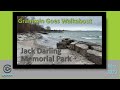 Grammin Goes Walkabout - Walking in Jack Darling Park 4K Cold March Day at the Lakeshore.