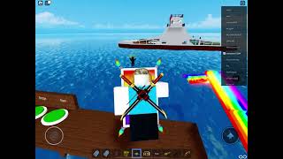 Sinking ships Roblox: Firework emergency and not chaos ship