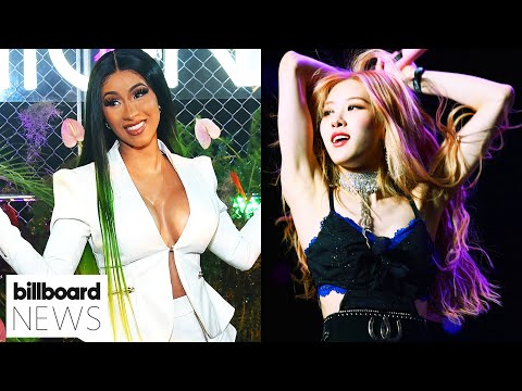 Cardi B Had The Cutest Reaction to BLACKPINK’s ROSÉ's WAP' Challenge I Billboard News