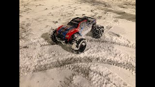 Traxxas Maxx snow ride 4K