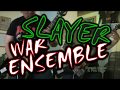 Slayer War Ensemble Guitar Cover Dual Tracks One Take!