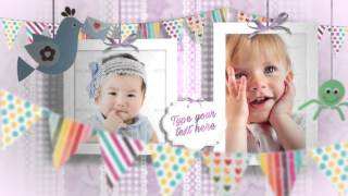 Baby Slideshow After Effects Template