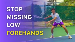 STOP Missing LOW Forehands With These 2 Tricks