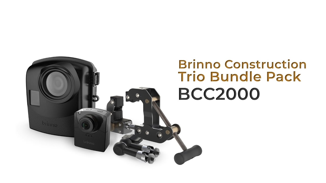 Brinno フルHDタイムラプスコンストラクションパック BCC2000 日本正規代理店品 最大51％オフ！ BCC2000