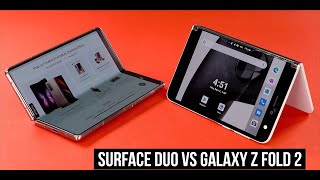 Samsung Galaxy Z Fold 2 Vs Microsoft Surface Duo - My Perspective - Which Should You Buy in 2021?