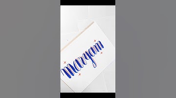 "Maryam" Name Next your 🥰💫 | Brush pen calligraphy writing ❤️ | #brushpen #calligraphy #nameart