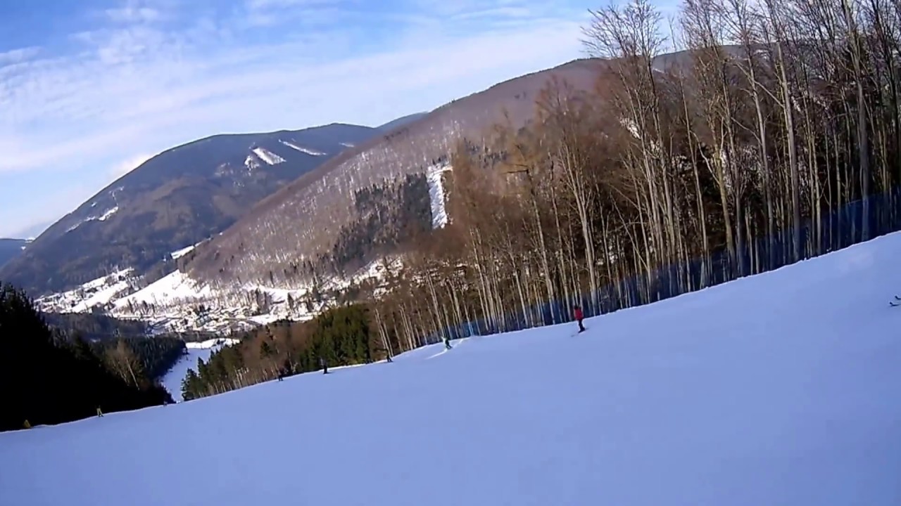 Kouty nad Desnou 2017 zjazd trudną nartostradą nr *2* (Full HD 1080p)