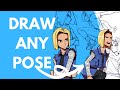 How to Draw Any Pose | Tips for Drawing Figures