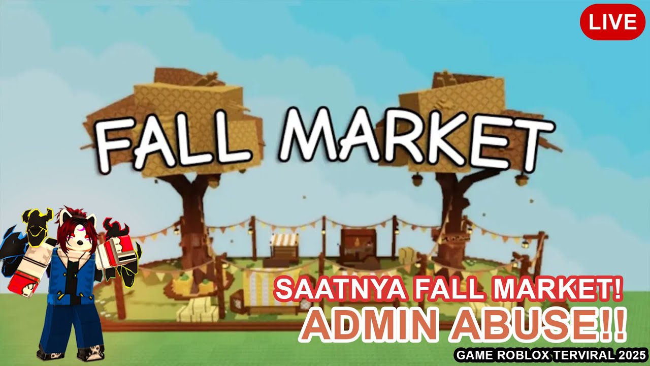 [LIVE] Roblox: Grow a Garden – Fall Market| New Pets, Seeds & Costume Shop!