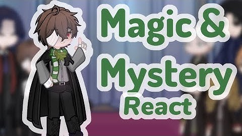 Magic and Mystery React to Dazai | WIP1 | 2x speed 