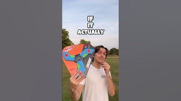 De meest janky Nerf Boomerang ooit gooien 🪃😵‍💫 #boemerang #grappig #nerf #boemerangs