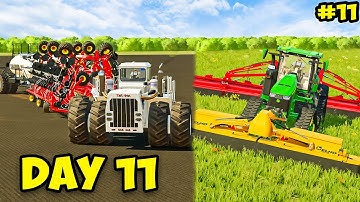 Starting with $0 on 1 TREE Flat Map #11 | Farming Simulator 22