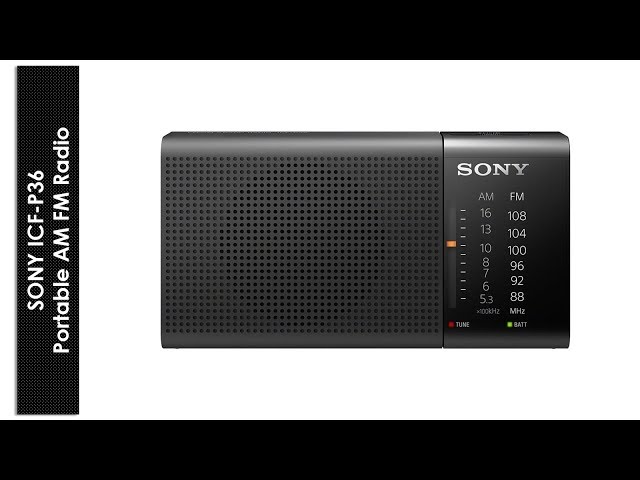SONY FM/AM RADIO ICF-R357