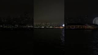 sf ferry ride at night