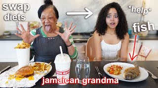 I Swapped DIETS With My JAMAICAN GRANDMA For 24 HOURS *Help*