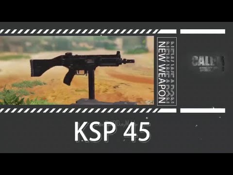 KSP-45 Gameplay in CODM | Season 6 New SMGl Gunsmith Review Cod Mobile