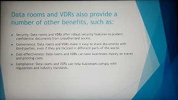 Role of Data Rooms and Virtual Data Rooms in M&a Transactions