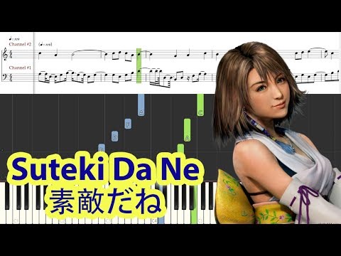 Video [Piano Tutorial] Suteki Da Ne | 素敵だね (Final Fantasy X... - youtube