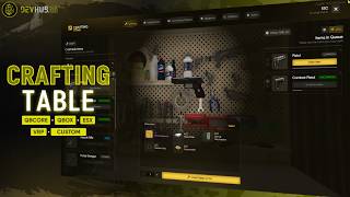 Devhub Crafting | Most Advanced FiveM Crafting | Installation  & Configuration