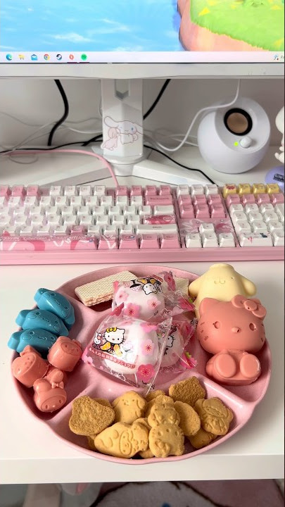 Sanrio Snack Platter ASMR! #asmr #kawaii #kawaiiasmr #sanrio #asmrsounds #sanrioaesthetic #anime