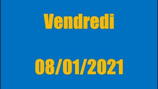 TIRAGE EURO MILLIONS DU VENDREDI 8 JANVIER 2021 !