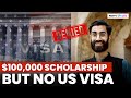 Indian Student Bags $100,000 Columbia Scholarship, But Denied US Visa Over THIS Reason