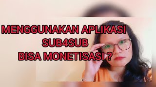 Aplikasi Sub4sub , bisa Monetisasi ? | Youtuber pemula screenshot 1