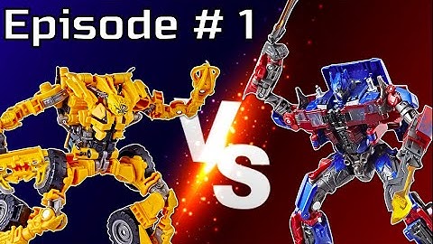 Optimus Vs Scrapper Transformers Stopmotion Short