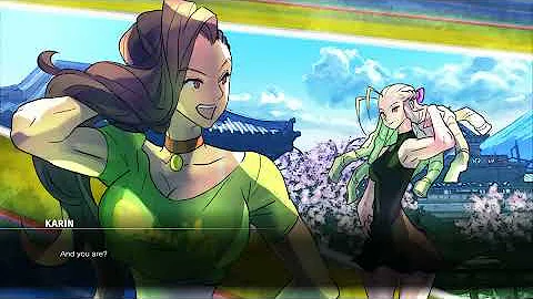 Street Fighter 5 - Laura Story Cutscenes & Ending (English VO)