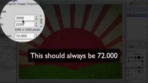 Optimising Images with GIMP