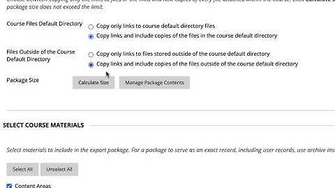 Updated 2020: Blackboard Learn Export & Import of Course Content