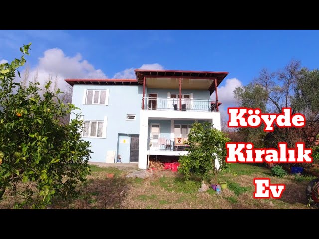 bulundugumuz koyde kiralik genis arazili tam mustakil koy evi koyevi turu youtube