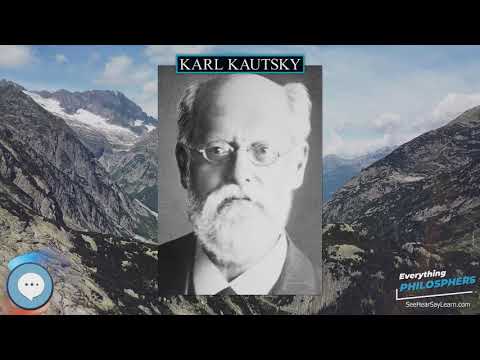 Karl Kautsky 👩‍🏫📜 Everything Philosophers 🧠👨🏿‍🏫