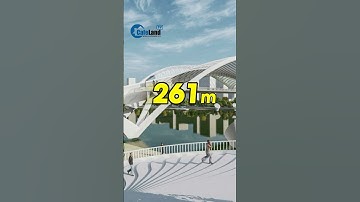 TP.HCM xây CẦU ĐI BỘ gần 1.000 tỷ đồng nối quận 1 với TP Thủ Đức | CafeLand #shortsvideo