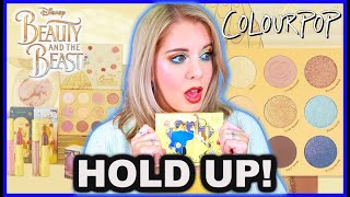 NEW! COLOURPOP X BEAUTY AND THE BEAST COLLECTION | This was *UNEXPECTED!*