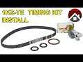 How to Replace a 1KZ-TE Timing belt, Main seals, Tensioner and More!